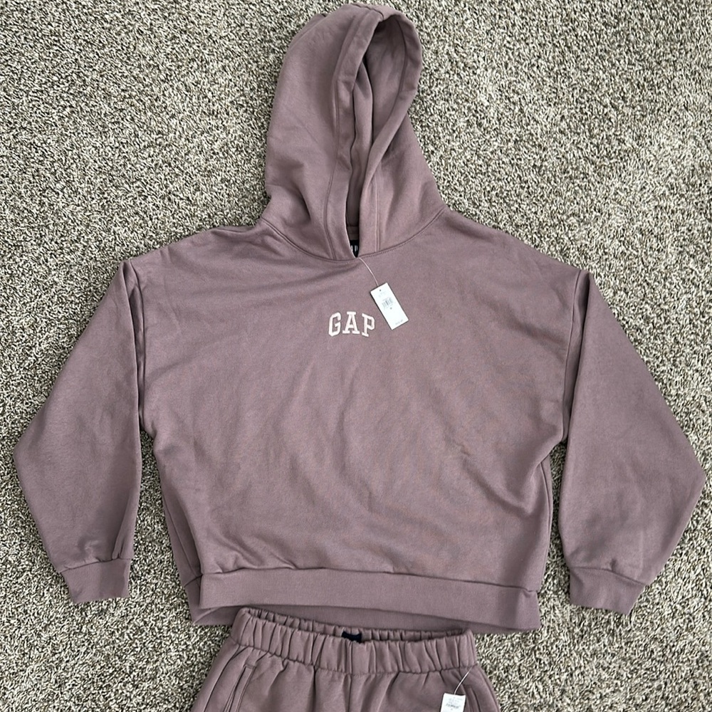 Brand new Gap sweat suit with tags.